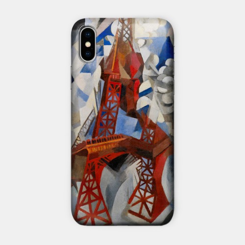[케이스뮤지엄 명화 케이스][로베르 들로네] 붉은 에펠탑, 1911-1912